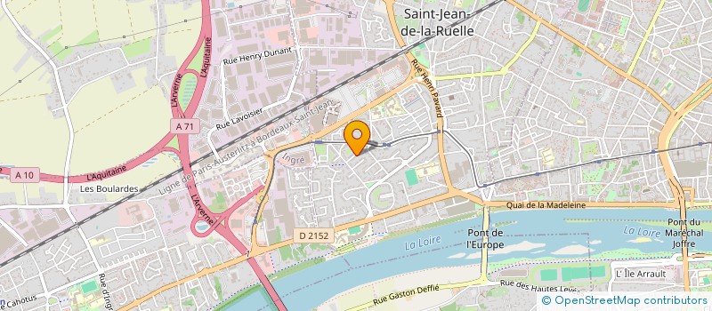 localisation de l'entreprise SERVICES EXCLUSIFS CONCENTRES SUR L'EVENEMENTIEL à SAINT-JEAN-DE-LA-RUELLE