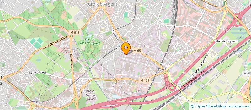 localisation de l'entreprise SERVICES EXPERTISE & PRODUCTION POUR L'INDUSTRIE ET L'AGRICULTURE - SEPIA  MONTPELLIER