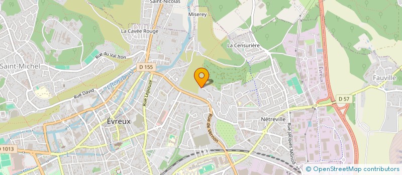 localisation de l'entreprise SERVICES EXPRESS  EVREUX