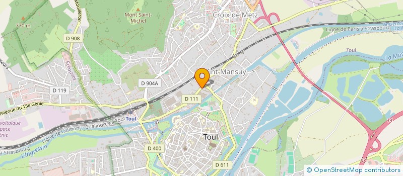 localisation de l'entreprise SERVICES EXPRESS AUTO à TOUL