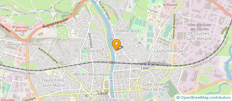 localisation de l'entreprise SERVICES EXPRESS LAVALLOIS à LAVAL
