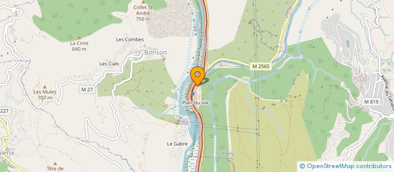 localisation de l'entreprise SERVICES FM à LEVENS