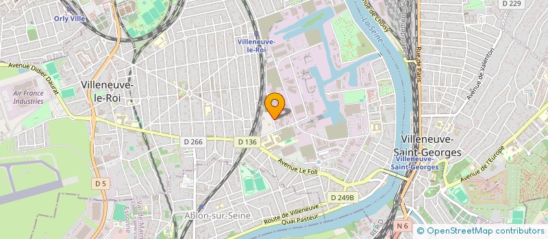 localisation de l'entreprise SERVICES FOURNITURES APPLICATIONS AUTOM à VILLENEUVE-LE-ROI
