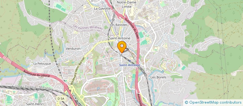 localisation de l'entreprise SERVICES FRAIS à MARSEILLE