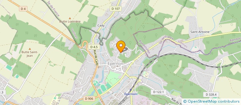 localisation de l'entreprise SERVICES-FRANCE à EPERNON