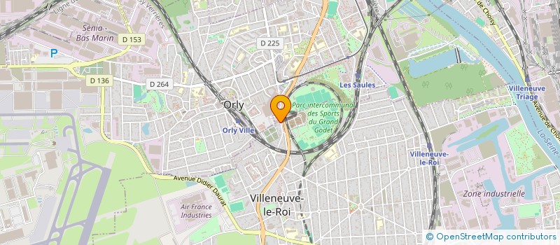localisation de l'entreprise SERVICES FUNERAIRES DAOUT à VILLENEUVE-LE-ROI