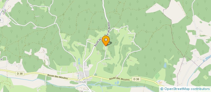 localisation de l'entreprise SERVICES FUNERAIRES MARTIN  MUSSIDAN