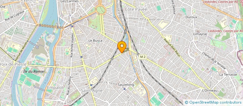 localisation de l'entreprise SERVICES FUNERAIRES SANCHEZ TOULOUSE à TOULOUSE