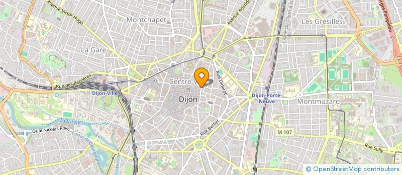 localisation de l'entreprise SERVICES GAGNANTS à DIJON