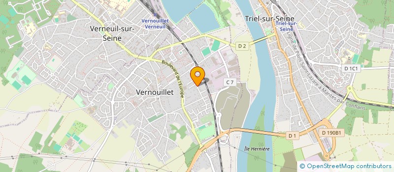 localisation de l'entreprise SERVICES GALEGO ASCENSEURS à VERNOUILLET