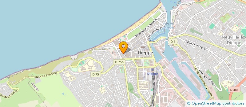 localisation de l'entreprise SERVICES GENERAUX NORMANDS  DIEPPE