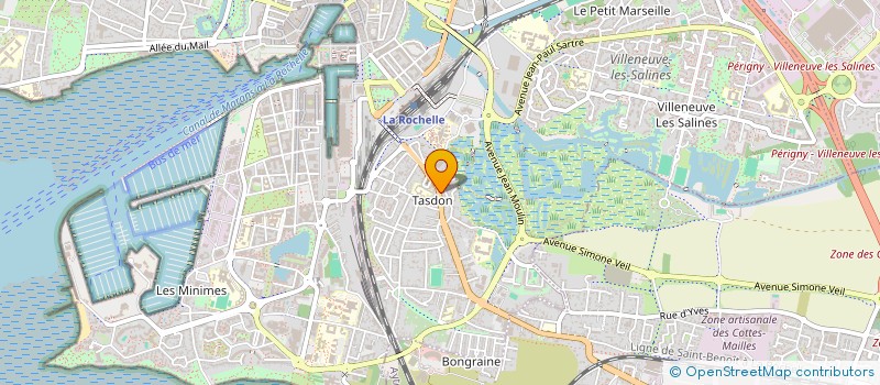 localisation de l'entreprise SERVICES INFORMAT ATLANTIQUE  LA ROCHELLE