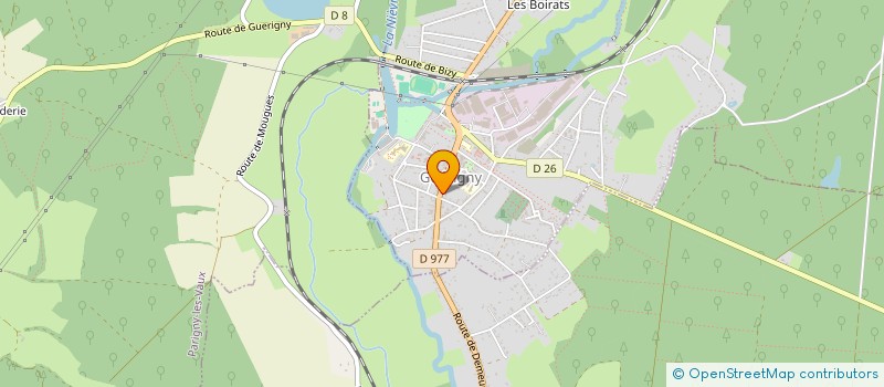 localisation de l'entreprise SERVICES INFORMATIQUE ET INTERNET à NEVERS