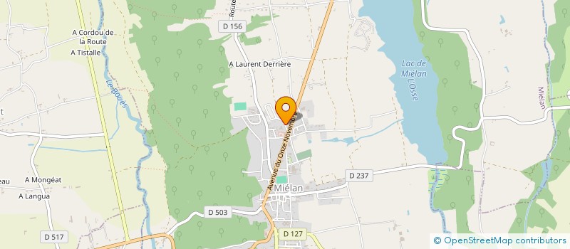 localisation de l'entreprise SERVICES INFORMATIQUES MIELAN 32  MIELAN