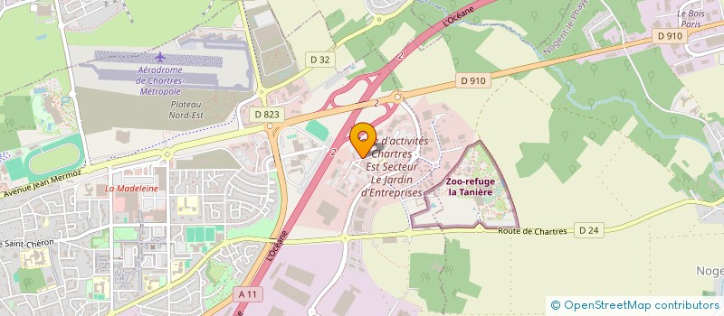 localisation de l'entreprise SERVICES INTER GROUPE SITRANS à CHARTRES