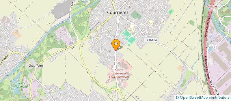 localisation de l'entreprise SERVICES INTER TERRITOIRES à COURRIERES