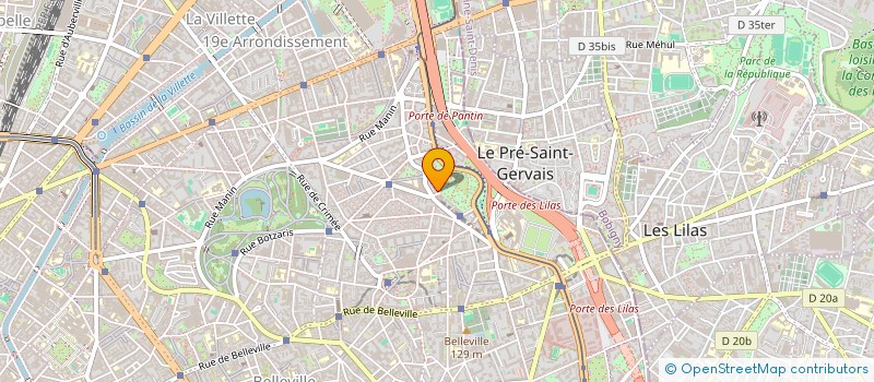 localisation de l'entreprise SERVICES INTERVENTIONS RENOVATION GENERALE DU BATIMENT  PARIS