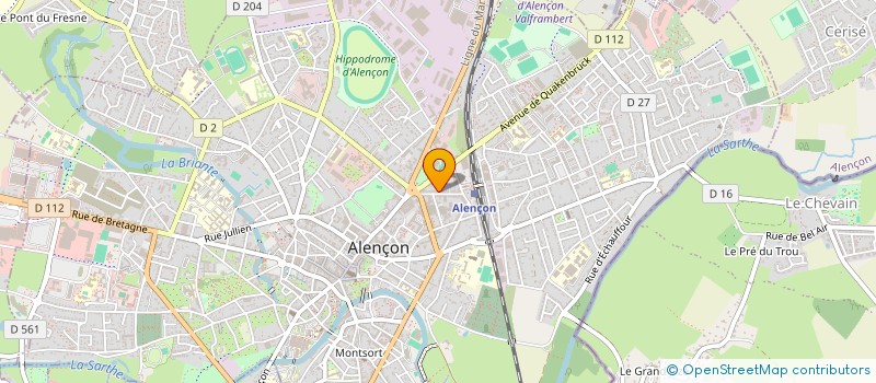 localisation de l'entreprise SERVICES JEUX à ALENCON