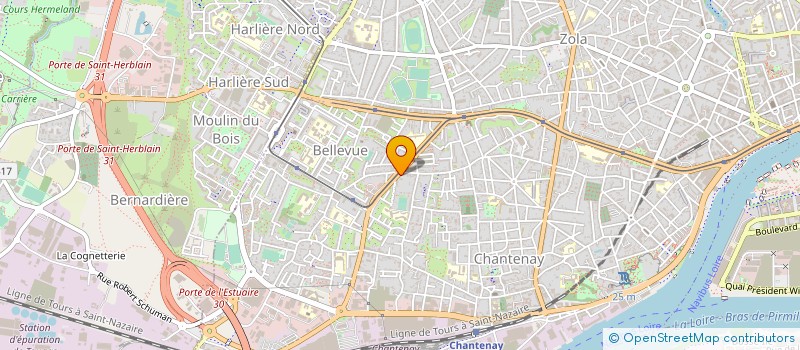 localisation de l'entreprise SERVICES LOCATIONS LIVRAISONS RAPIDES à NANTES