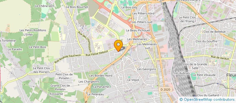 localisation de l'entreprise SERVICES LOIRET RAMONAGE à FLEURY-LES-AUBRAIS