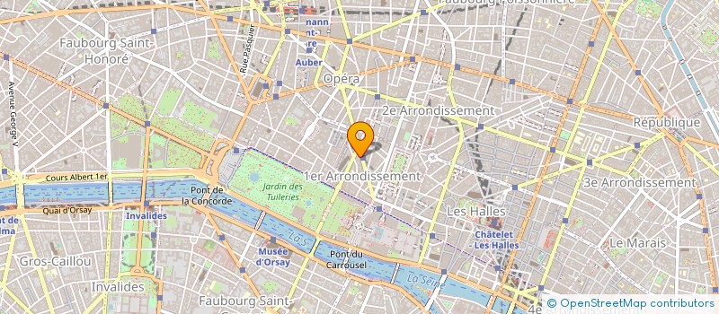 localisation de l'entreprise SERVICES LOISIRS à PARIS