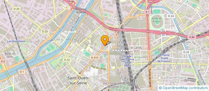 localisation de l'entreprise SERVICES MAINTENANCE ET NETTOYAGE PLUS à SAINT-DENIS