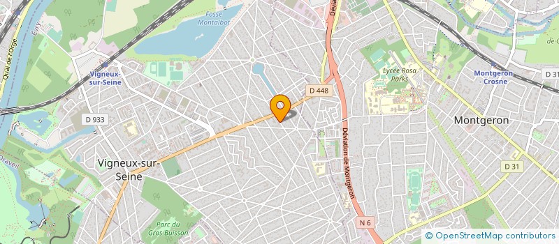 localisation de l'entreprise SERVICES MAINTENANCE TRAVAUX BATIMENT à VIGNEUX-SUR-SEINE