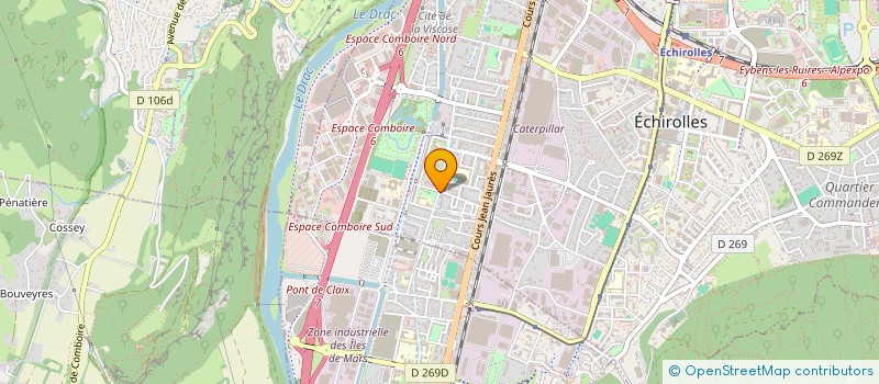 localisation de l'entreprise SERVICES MAINTENANCES ASSISTANCES LOISIR  ECHIROLLES