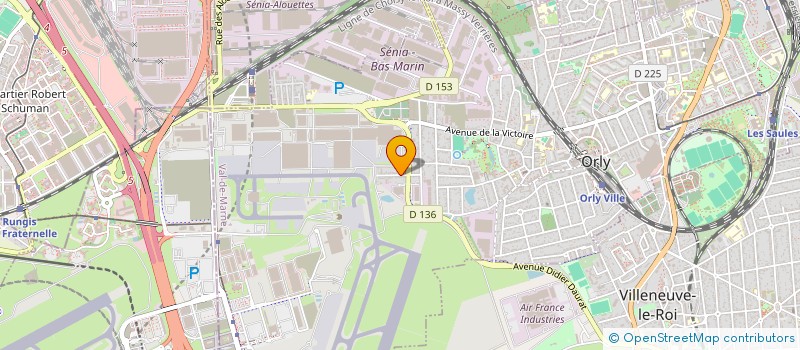 localisation de l'entreprise SERVICES MAINTENANCES NETTOYAGE INDUSTRIEL  ORLY