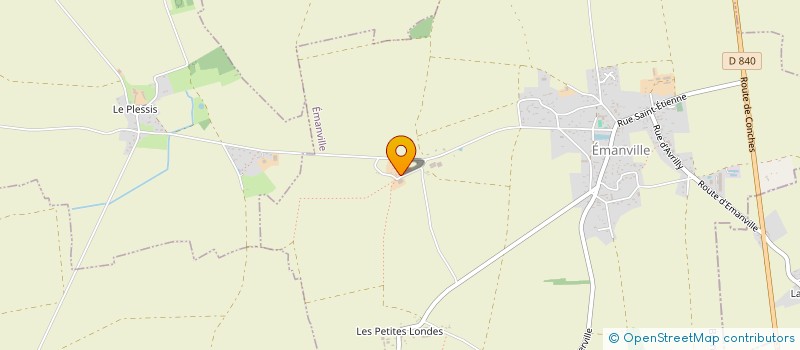 localisation de l'entreprise SERVICES MARQUAGES VIANDES  EMANVILLE