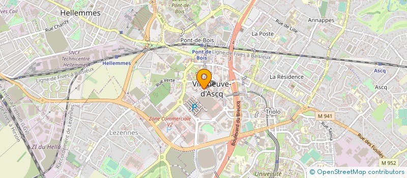 localisation de l'entreprise SERVICES MEDICAL PRO à VILLENEUVE-D'ASCQ