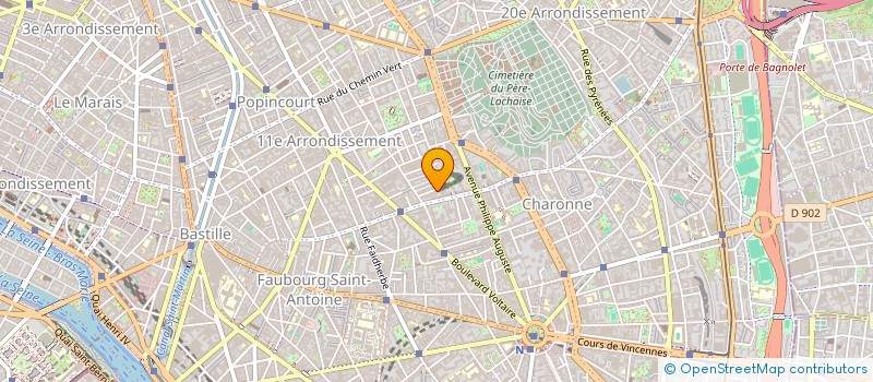 localisation de l'entreprise SERVICES MINUTE AUTOMATIC SYSTEM à PARIS