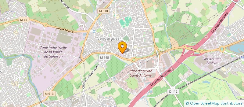 localisation de l'entreprise SERVICES NETTOYAGE 34  VENDARGUES