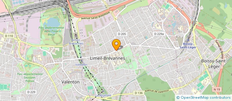 localisation de l'entreprise SERVICES NETTOYAGE PRO  LIMEIL-BREVANNES