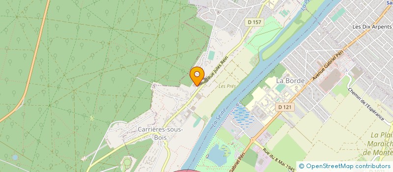 localisation de l'entreprise SERVICES & NOUVELLES TECHNOLOGIES à LE MESNIL-LE-ROI