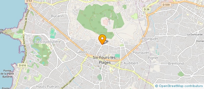 localisation de l'entreprise SERVICES O NET à SIX-FOURS-LES-PLAGES