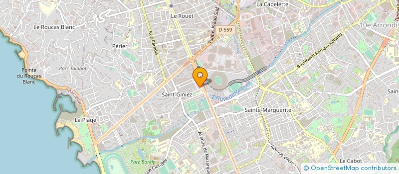 localisation de l'entreprise SERVICES OPTIQUES AGENCEMENTS PHARMACIE à MARSEILLE