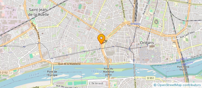 localisation de l'entreprise SERVICES ORLEANS METROPOLE à ORLEANS