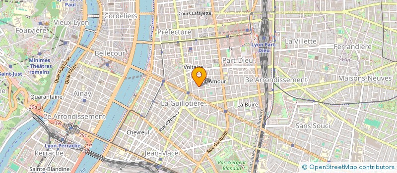 localisation de l'entreprise SERVICES PARTAGES SAS  LYON