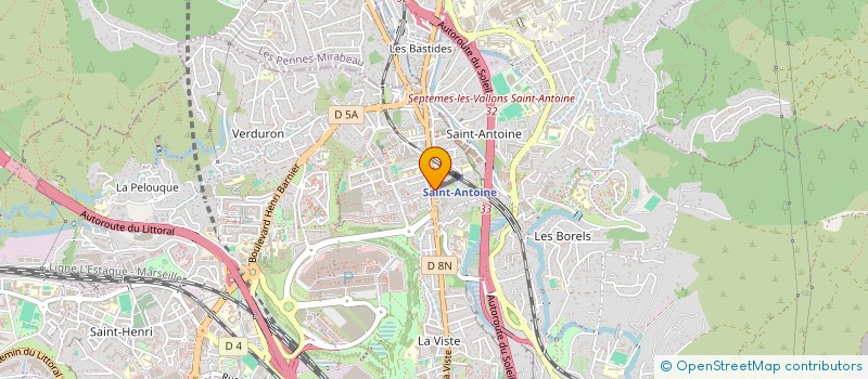 localisation de l'entreprise SERVICES PERF à MARSEILLE