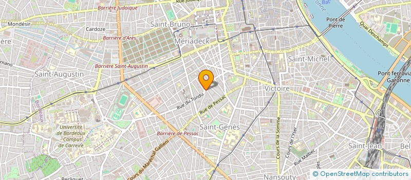 localisation de l'entreprise SERVICES PERMANENTS à BORDEAUX