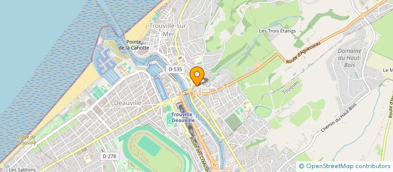localisation de l'entreprise SERVICES PLUS à TROUVILLE-SUR-MER