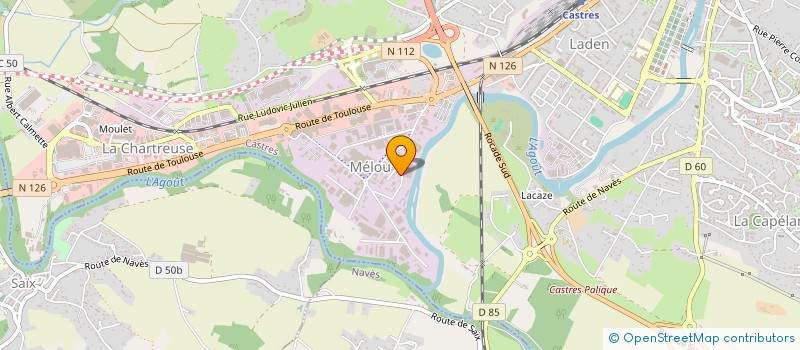 localisation de l'entreprise SERVICES PLUS à CASTRES