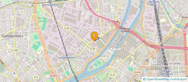 localisation de l'entreprise SERVICES PLUS à CLICHY