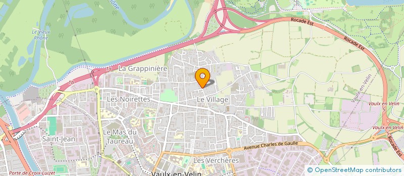 localisation de l'entreprise SERVICES PLUS  VAULX-EN-VELIN