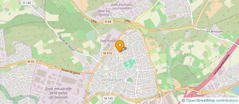localisation de l'entreprise SERVICES PLUS à VENDARGUES