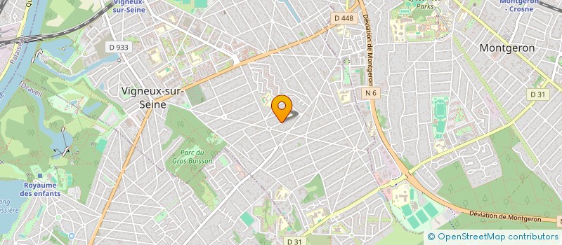 localisation de l'entreprise SERVICES PLUS  VIGNEUX-SUR-SEINE