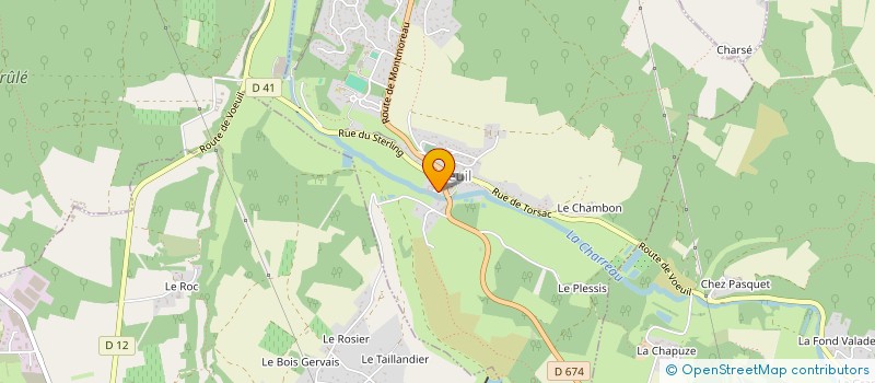 localisation de l'entreprise SERVICES PLUS RENOVATION DU BATIMENT à VŒUIL-ET-GIGET
