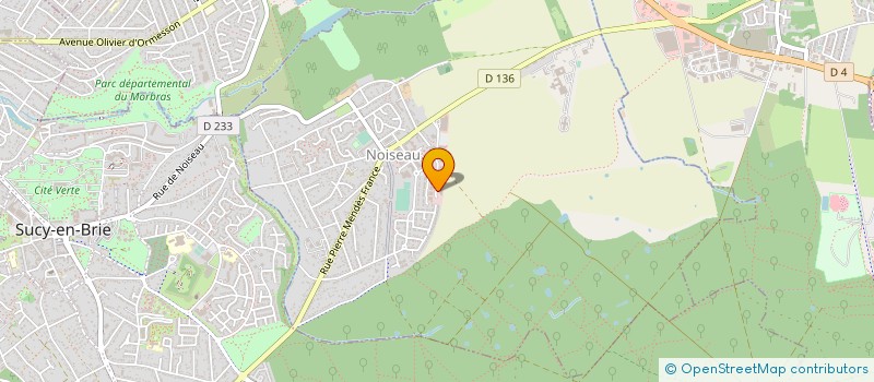 localisation de l'entreprise SERVICES POMPAGES BETON à NOISEAU