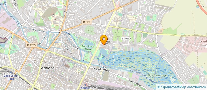 localisation de l'entreprise SERVICES POPULAIRES DE PICARDIE à AMIENS